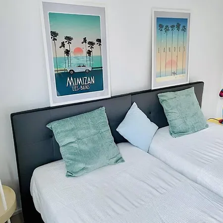 펜션 Surf & House 250m Ocean + Foret 미미장플라즈